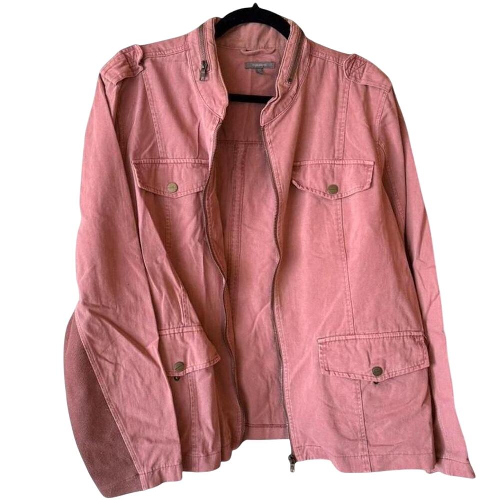 Maurices Pink Lightweight Jacket XXL Plus Size